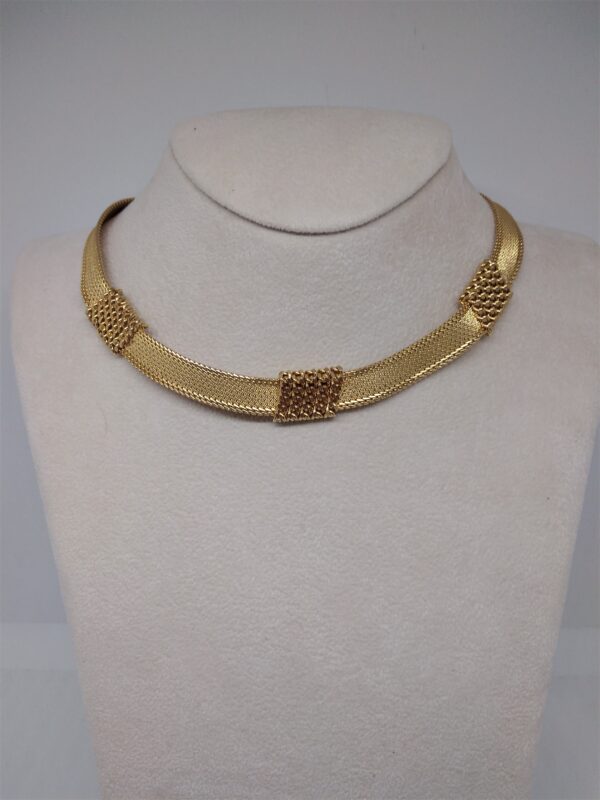 Girocollo Vintage maglia milano art deco collana collier